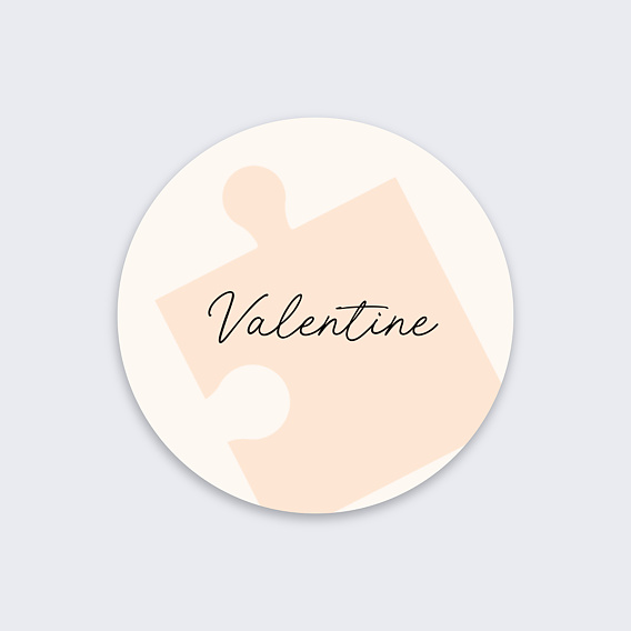 Sticker naissance Puzzle
