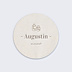 Sticker Naissance Douceur de Lin
