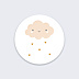 Sticker Naissance Petit Nuage