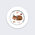 Sticker Naissance frise renard