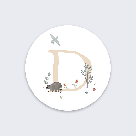 Sticker Naissance Petite prairie