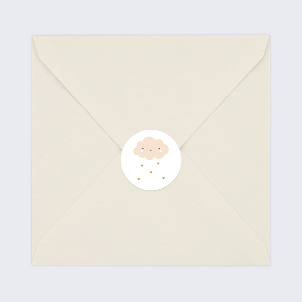Sticker Naissance Petit Nuage