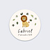 Sticker Naissance Petit Lion