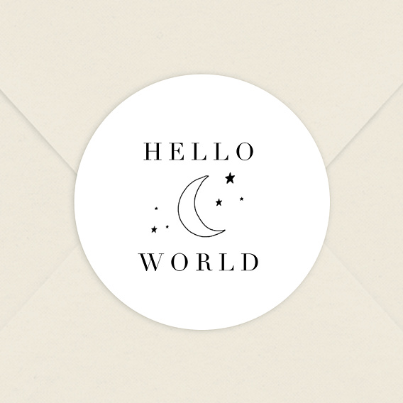 Sticker naissance Constellation Après 4