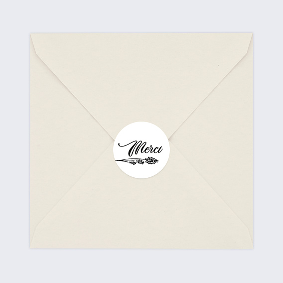 Sticker naissance Merci Blé  Après 4