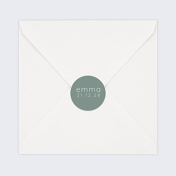 Sticker naissance Sauge Après 4