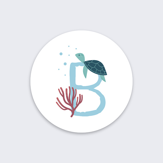 Sticker Naissance Sous l'Océan
