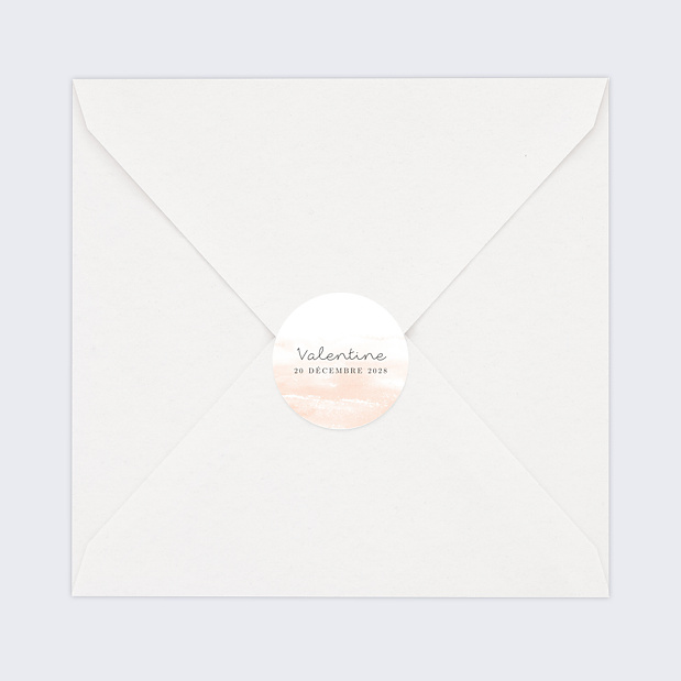 Sticker Naissance Brume