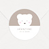 Sticker Naissance Petit Ourson