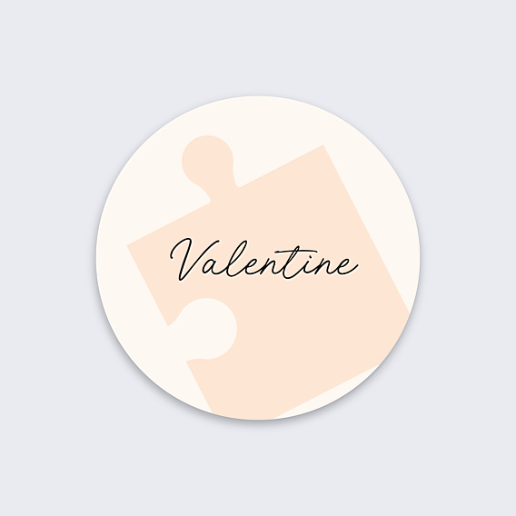 Sticker Naissance Puzzle