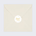Sticker naissance Golden Dots Après 4