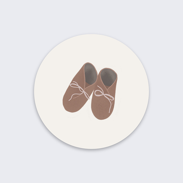 Sticker Naissance Layette Recto