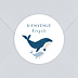 Sticker naissance Baleineau