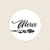 Sticker Naissance Merci Blé