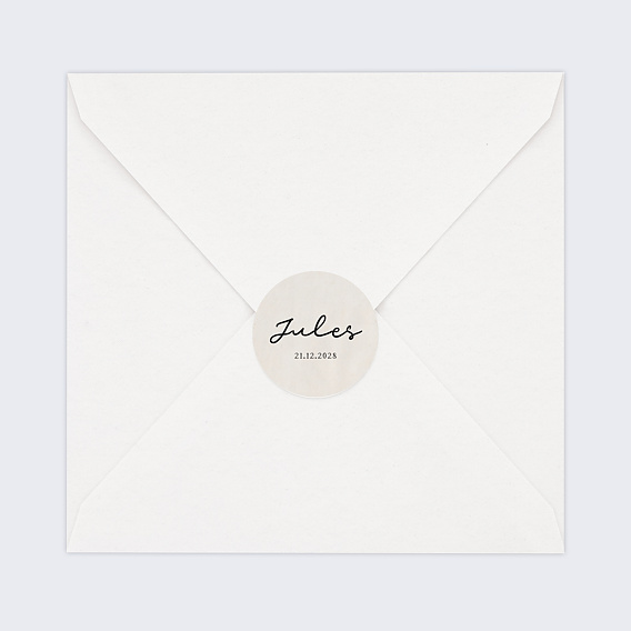 Sticker naissance Mon petit frère Après 4