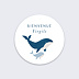 Sticker naissance Baleineau Recto