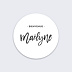 Sticker naissance Belles Lettres Recto