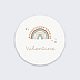 Sticker naissance Devinez son prénom Recto