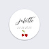 Sticker naissance Fleurs et fruits