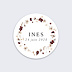 Sticker naissance Jardin Sauvage