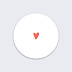 Sticker naissance Petit Coeur Recto