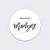 Sticker Naissance Belles Lettres