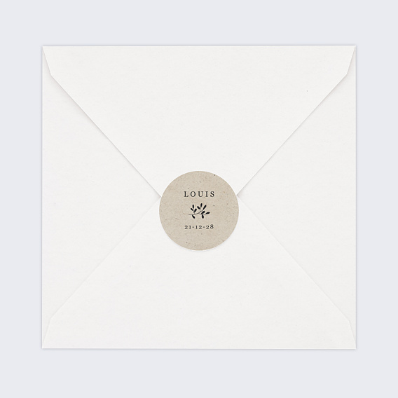 Sticker naissance Nature Après 4