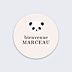 Sticker Naissance Panda