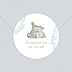 Sticker naissance Lapin Des Bois