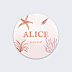 Sticker Naissance Pleine Mer