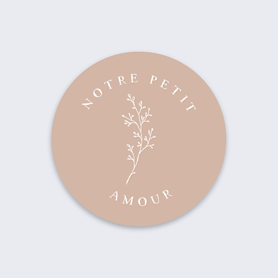 Sticker Naissance Petite Brindille