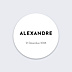 Sticker Naissance Calligraphie Originale