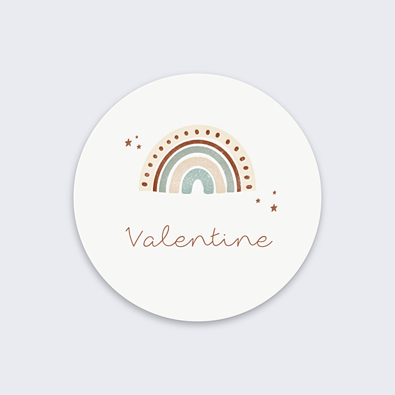 Sticker Naissance Devinez son prénom