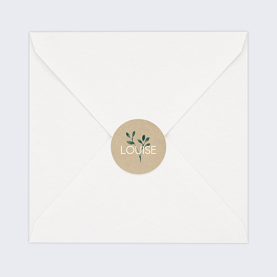 Sticker Naissance Ombrage
