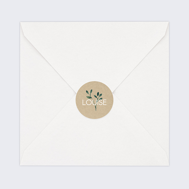 Sticker Naissance Ombrage