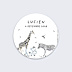 Sticker Naissance Animaux Sauvages