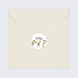 Sticker Naissance Biche