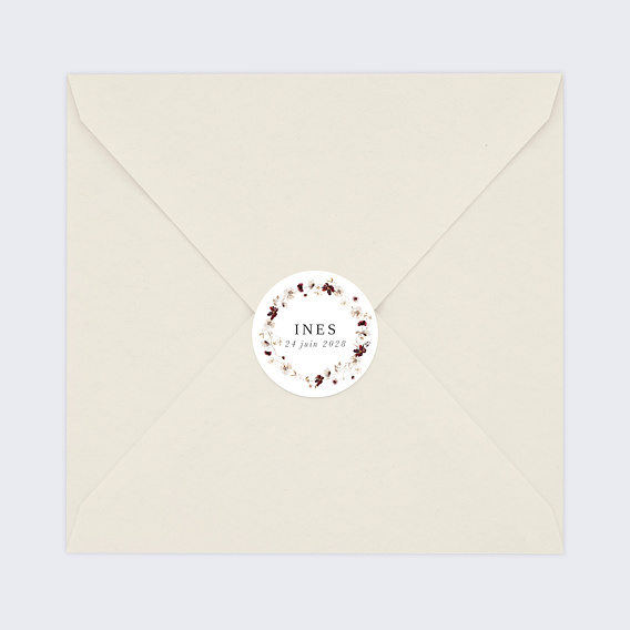 Sticker naissance Jardin Sauvage Après 2