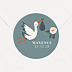 Sticker naissance Belle Cigogne
