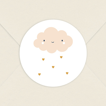 Sticker Naissance Petit Nuage