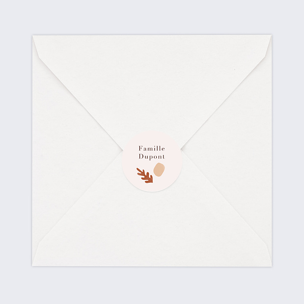 Sticker Naissance Abstrait