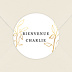 Sticker naissance Feuillage Délicat