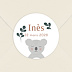 Sticker naissance Univers bébé 