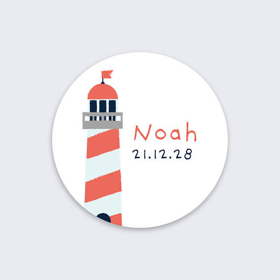 Sticker Naissance Saint-Malo