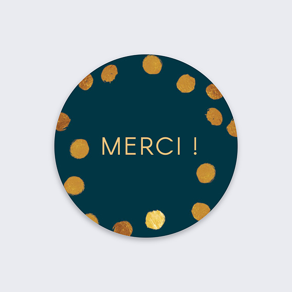 Sticker Personnalisable Graphique Chic