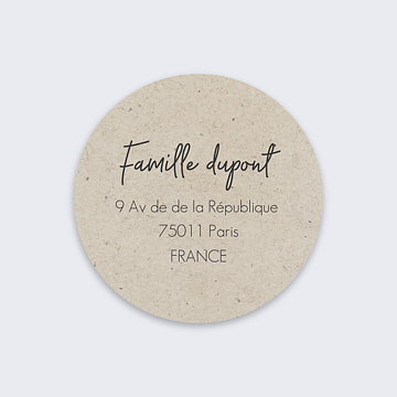 Sticker Personnalisable Esprit Chin