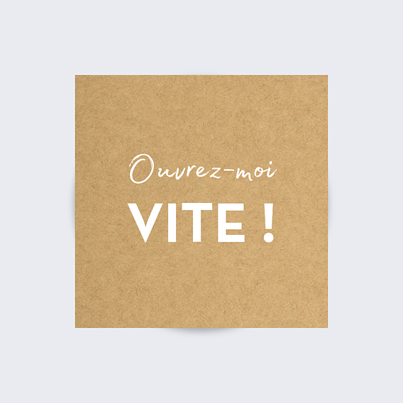 Sticker Anniversaire Typo