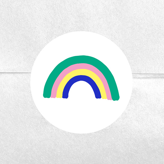 Sticker professionnel Arc en Ciel