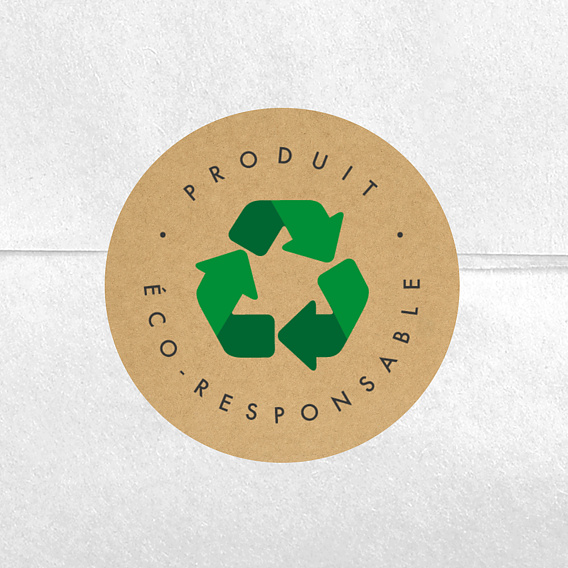 Sticker professionnel Ecoresponsable