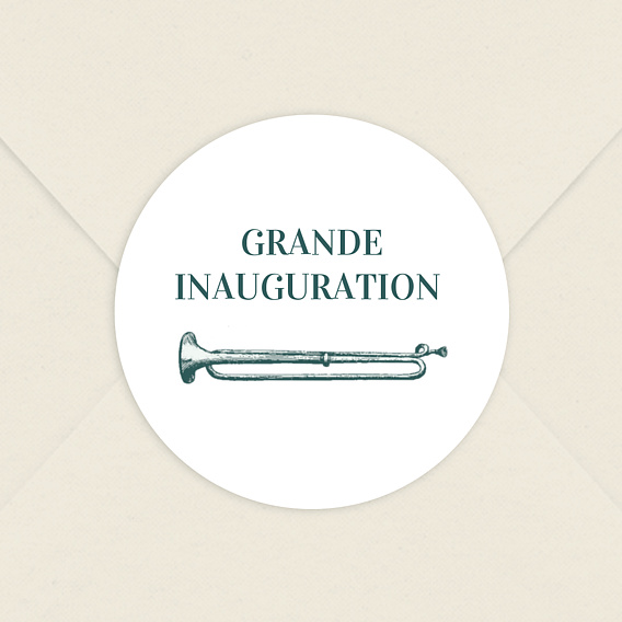 Sticker Professionnel Inauguration Badinage - Popcarte